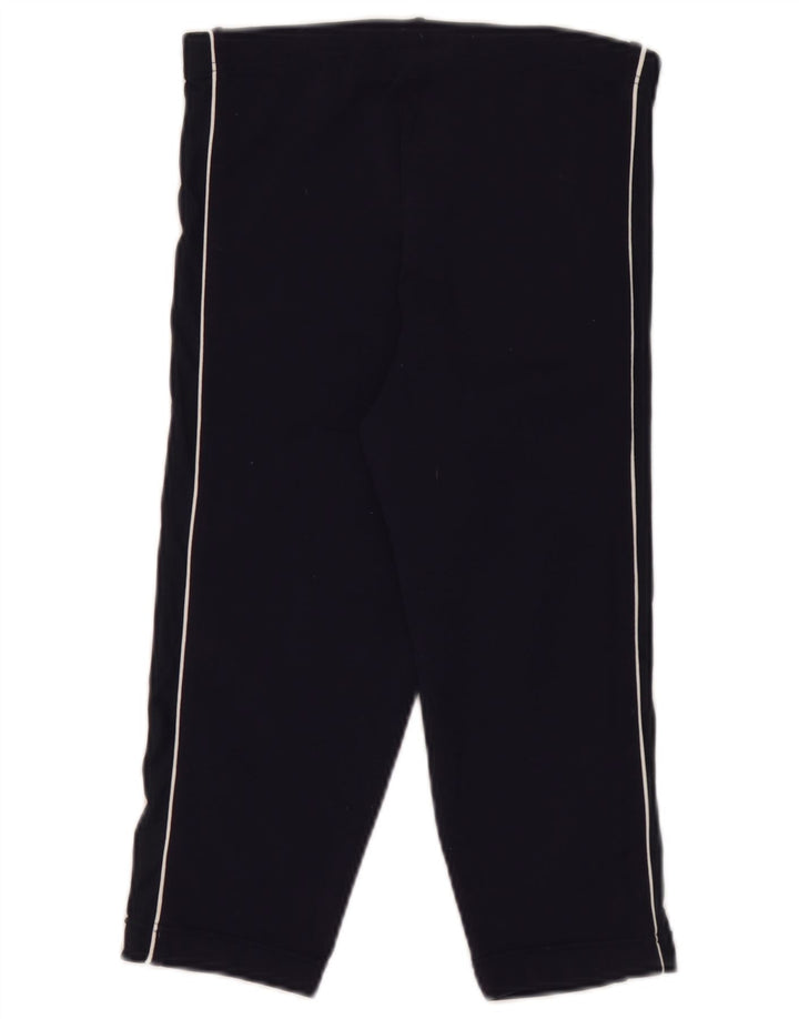 Puma Womens Capri Leggings UK 10 Small Navy Blue Nylon