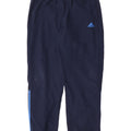 Adidas Mens Tracksuit Trousers Joggers Large Navy Blue Polyester