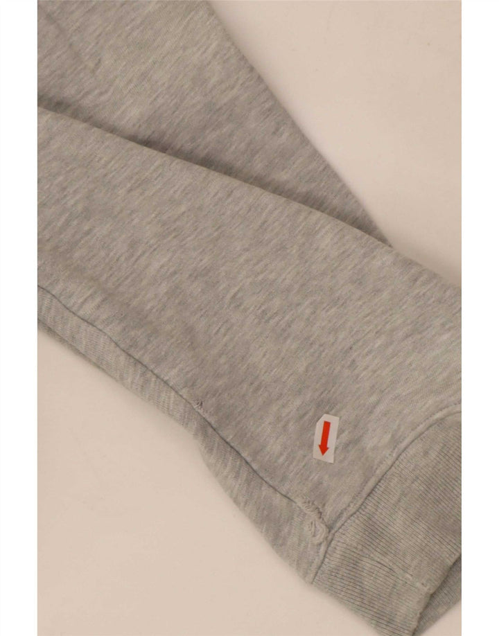 Lacoste Mens Sweatshirt Jumper Size 8 3XL Grey Flecked Cotton