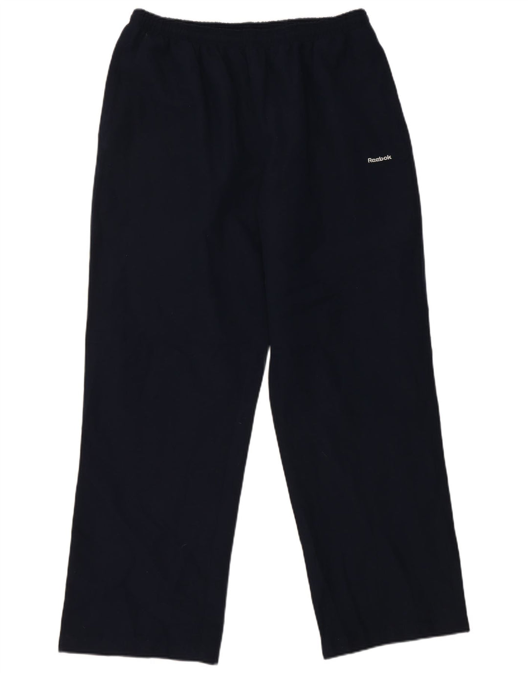 Reebok Womens Tracksuit Trousers UK 16 Large Navy Blue Polyester