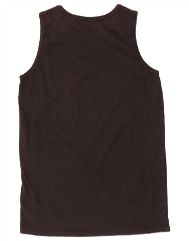 Quiksilver Mens Graphic Vest Top XL Black Cotton