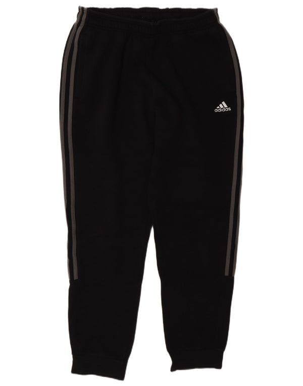 Adidas Mens Tracksuit Trousers Joggers Medium Black Cotton
