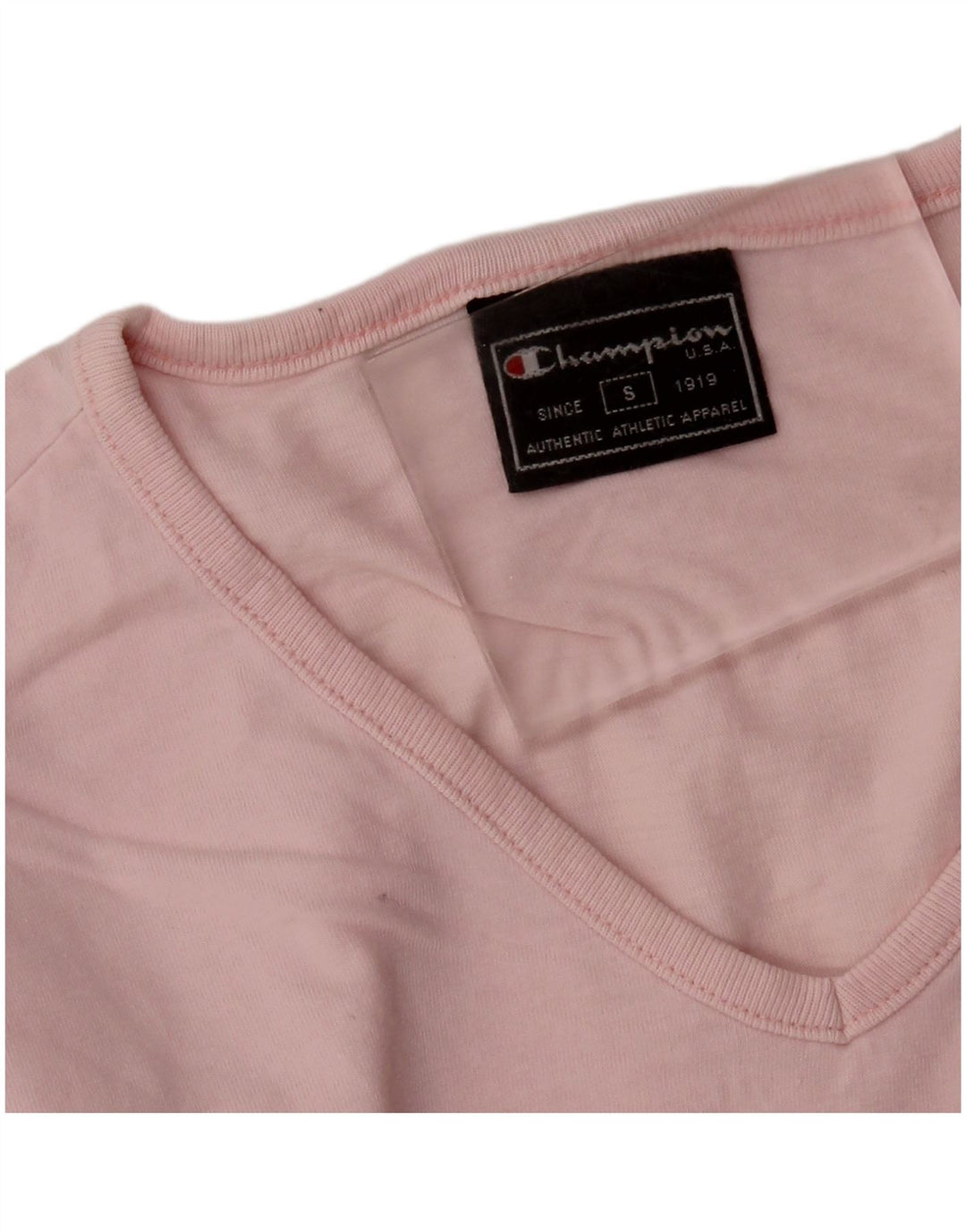 CHAMPION Womens Graphic T-Shirt Top UK 10 Small Pink