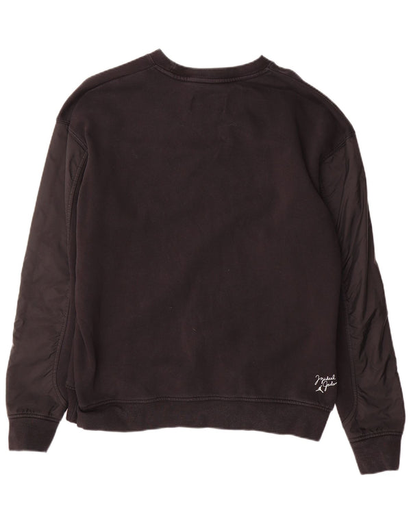 Jordan Mens Graphic Sweatshirt Jumper Large Black Cotton