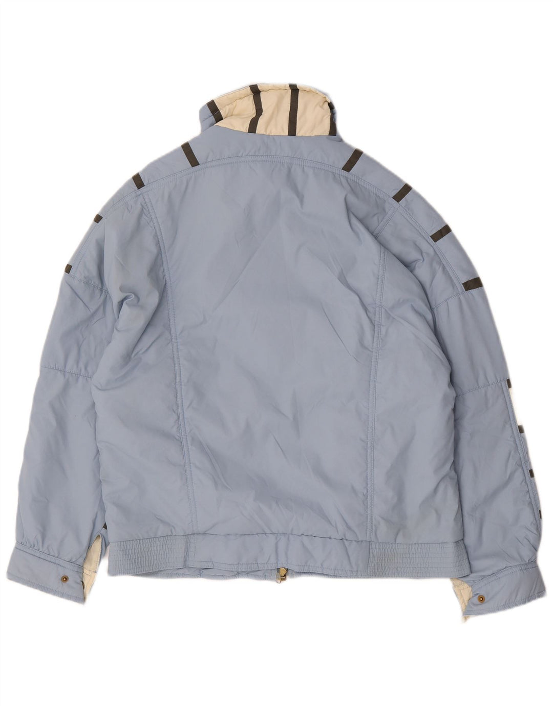 Maul Munchen Mens Padded Jacket UK 40 Large Blue Colourblock