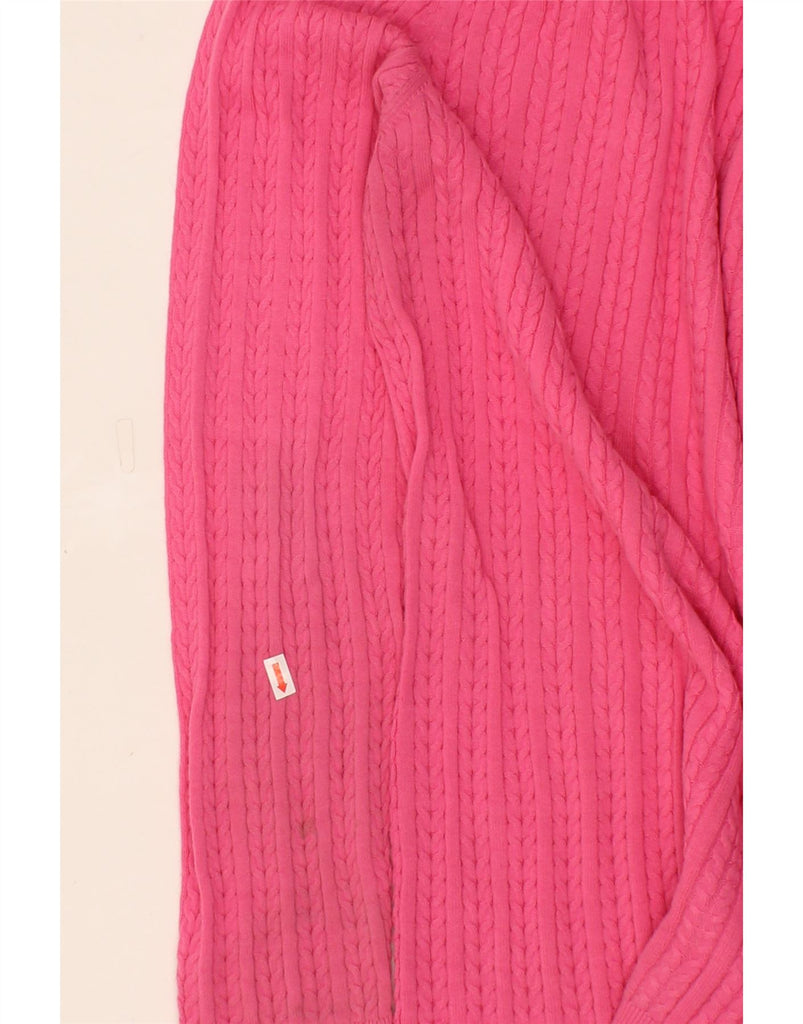 TOMMY HILFIGER Womens Boat Neck Jumper Sweater UK 18 XL Pink Cotton Vintage Tommy Hilfiger and Second-Hand Tommy Hilfiger from Messina Hembry 