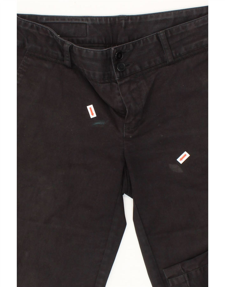 LACOSTE Womens Chino Shorts Size 36 Small W25  Black Cotton Vintage Lacoste and Second-Hand Lacoste from Messina Hembry 
