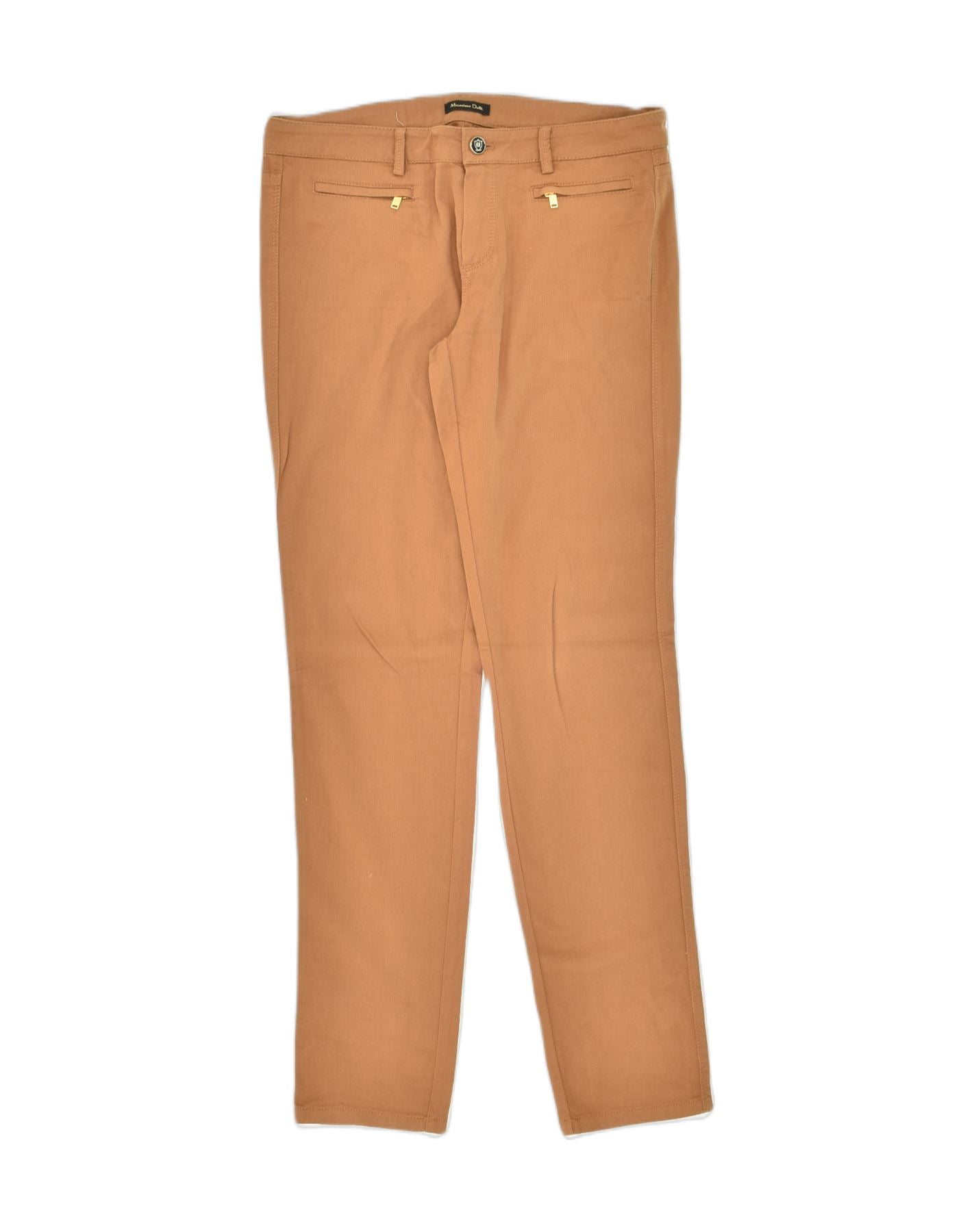 BANANA REPUBLIC Womens Girlfriend Chino Trousers US 6 Medium W32 L30 Khaki, Vintage & Second-Hand Clothing Online