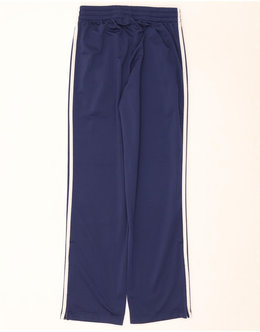 ADIDAS Mens Tracksuit Trousers Small Navy Blue Polyester