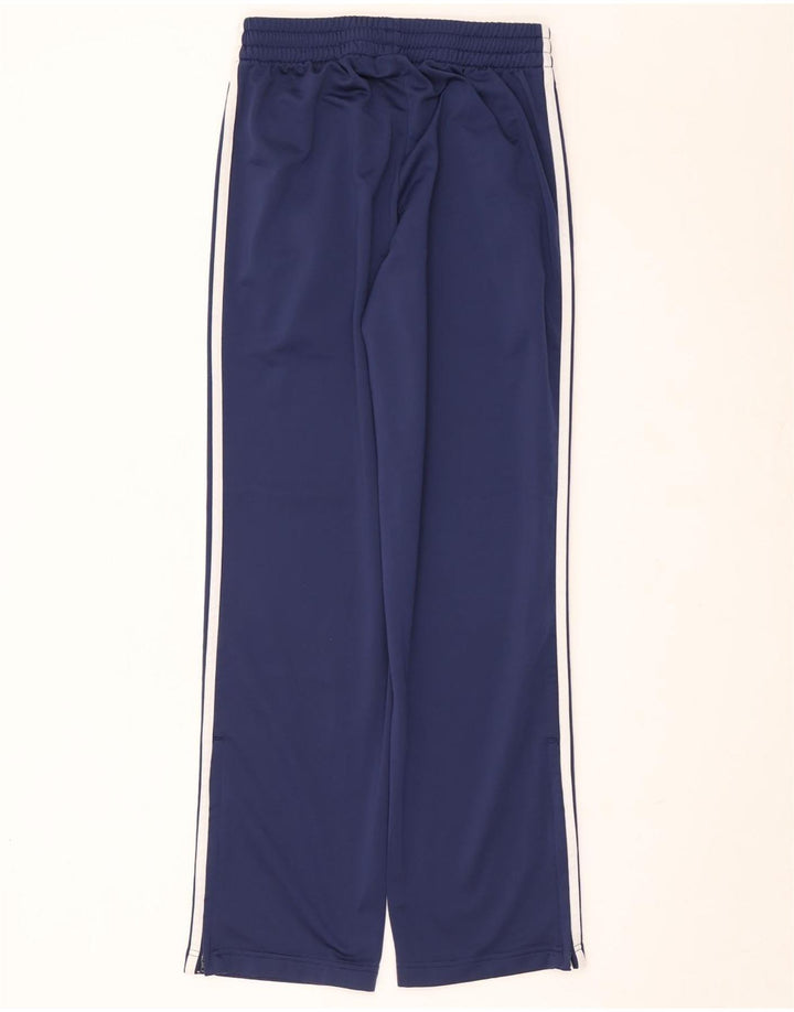 ADIDAS Mens Tracksuit Trousers Small Navy Blue Polyester