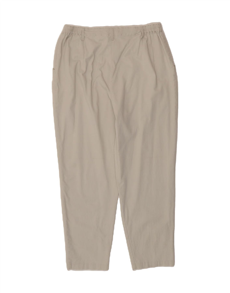 LEE Womens Tapered Chino Trousers US 20 3XL W40 L29 Beige Cotton Vintage Lee and Second-Hand Lee from Messina Hembry 
