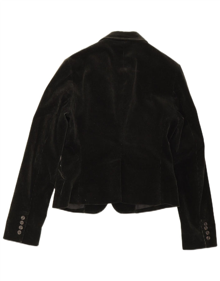 Ralph Lauren Womens 3 Button Corduroy Blazer Jacket US 6 Medium Khaki