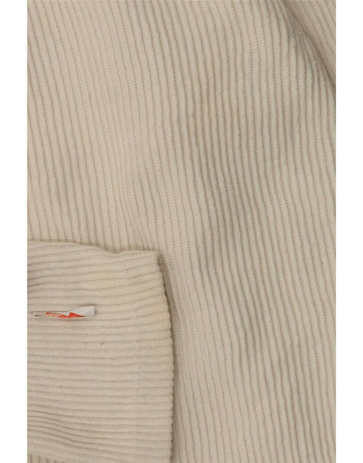 Zara Mens Top Long Sleeve XL Off White