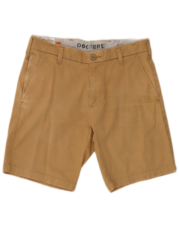 Dockers Mens Chino Shorts W32 Medium Beige Cotton
