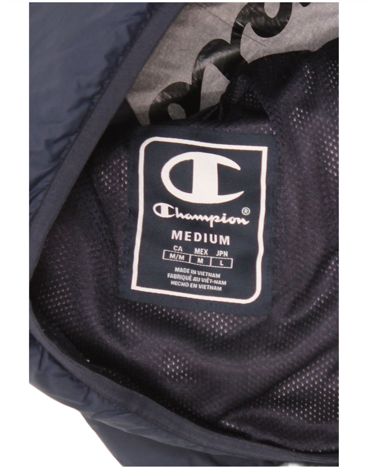 Champion Mens Padded Gilet UK 38 Medium Navy Blue