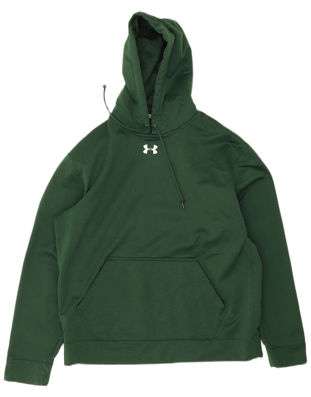 Under Armour Mens Hoodie Jumper Large Green Polyester