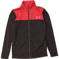 Under Armour Mens Tracksuit Top Jacket Small Black Colourblock Polyester
