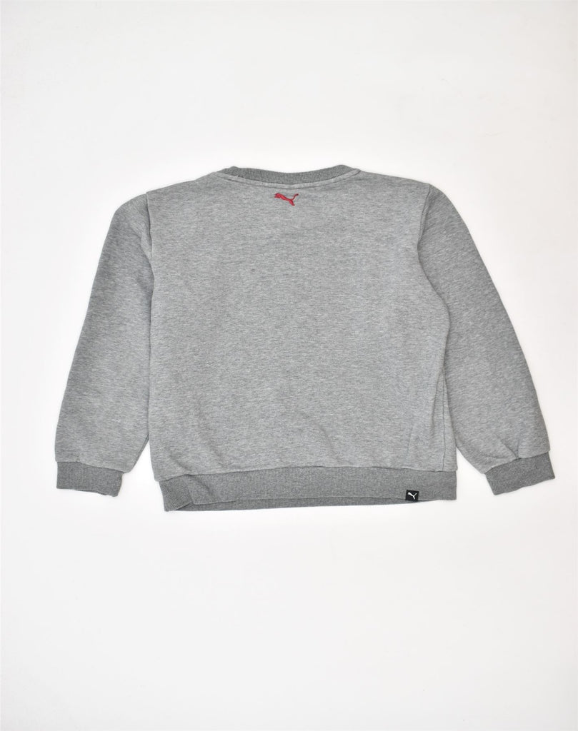 PUMA Boys Graphic Sweatshirt Jumper 11-12 Years Grey Cotton | Vintage | Thrift | Second-Hand | Used Clothing | Messina Hembry 