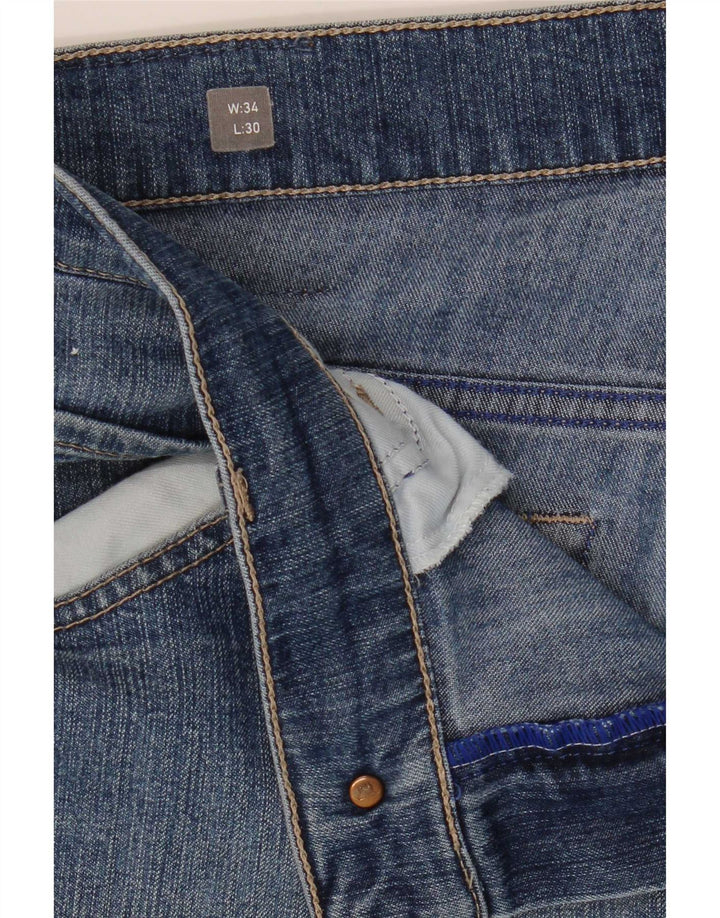 Mustang Mens Tramper Slim Jeans W34 L30 Blue