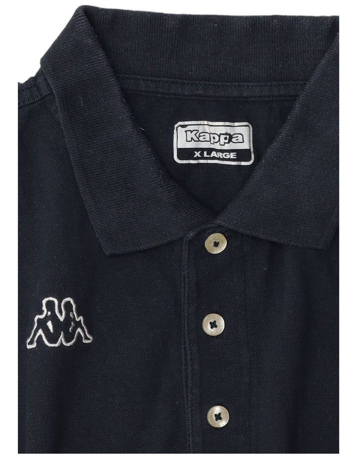 Kappa Mens Polo Shirt XL Navy Blue