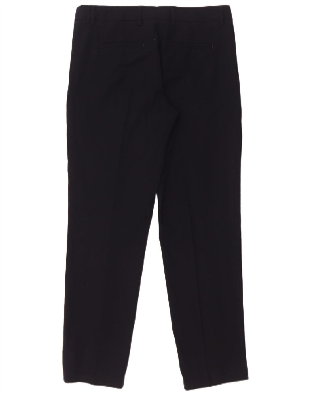 Marks & Spencer Womens Suit Trousers UK 10 Small W30 L29 Navy Blue