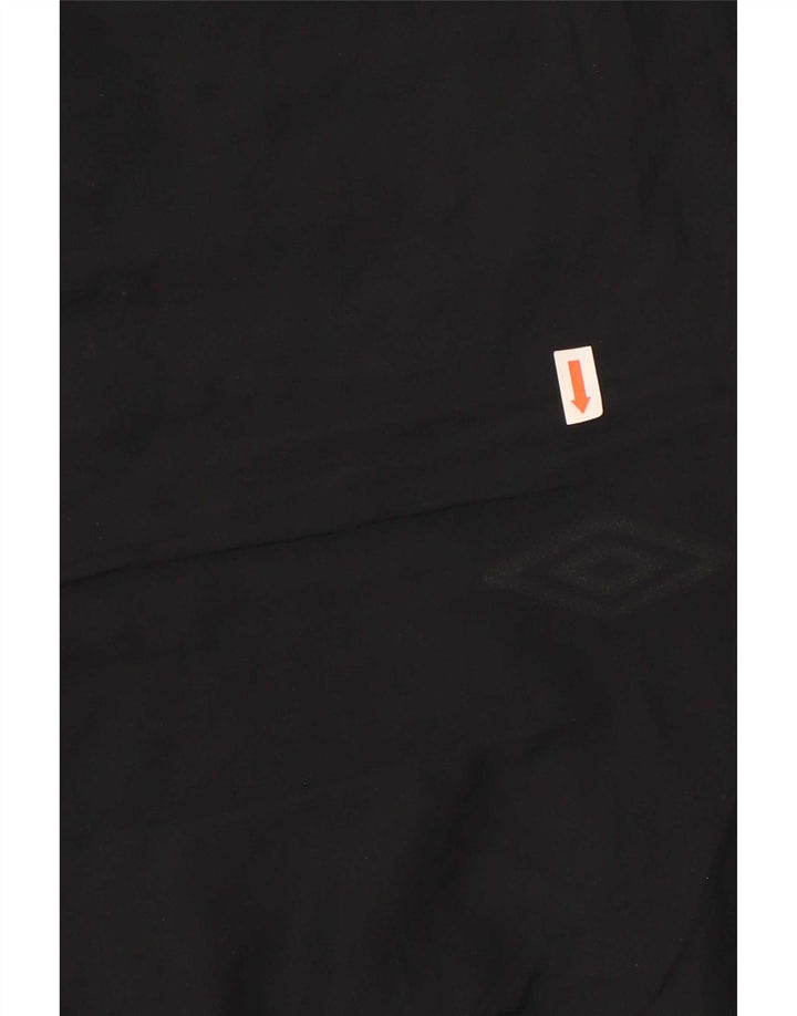 Umbro Mens Tracksuit Trousers Medium Black Colourblock