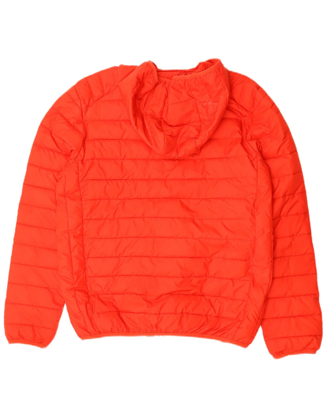 Ellesse Mens Hooded Padded Jacket UK 40 Large Orange Polyester