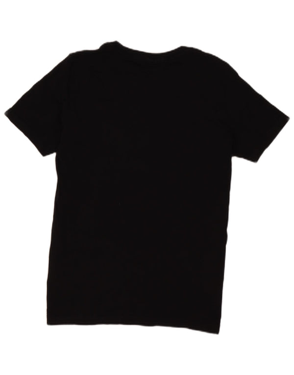 Puma Boys Graphic T-Shirt Top 11-12 Years Black Cotton
