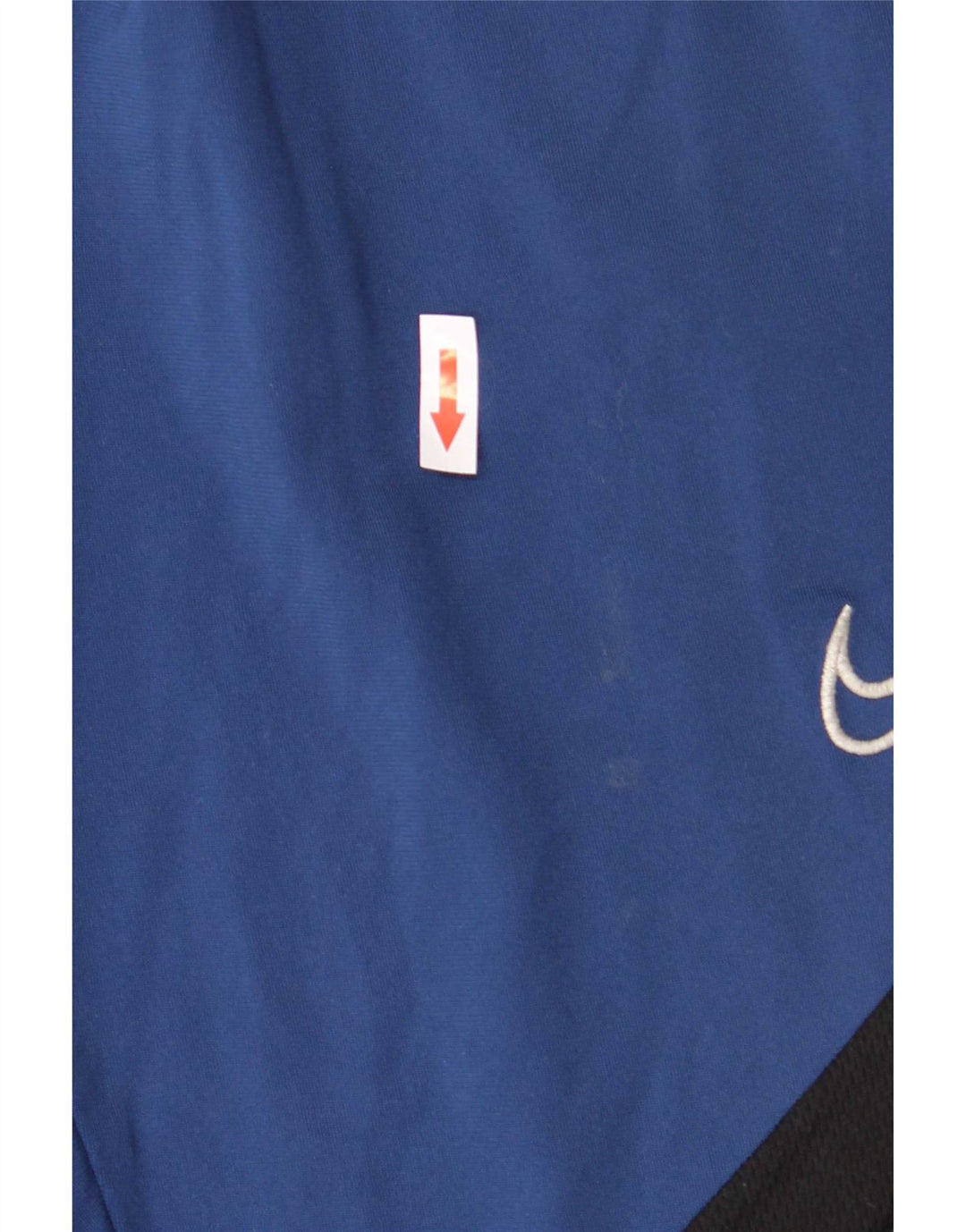 Nike Mens Dri Fit Tracksuit Trousers Medium Navy Blue Colourblock Polyester