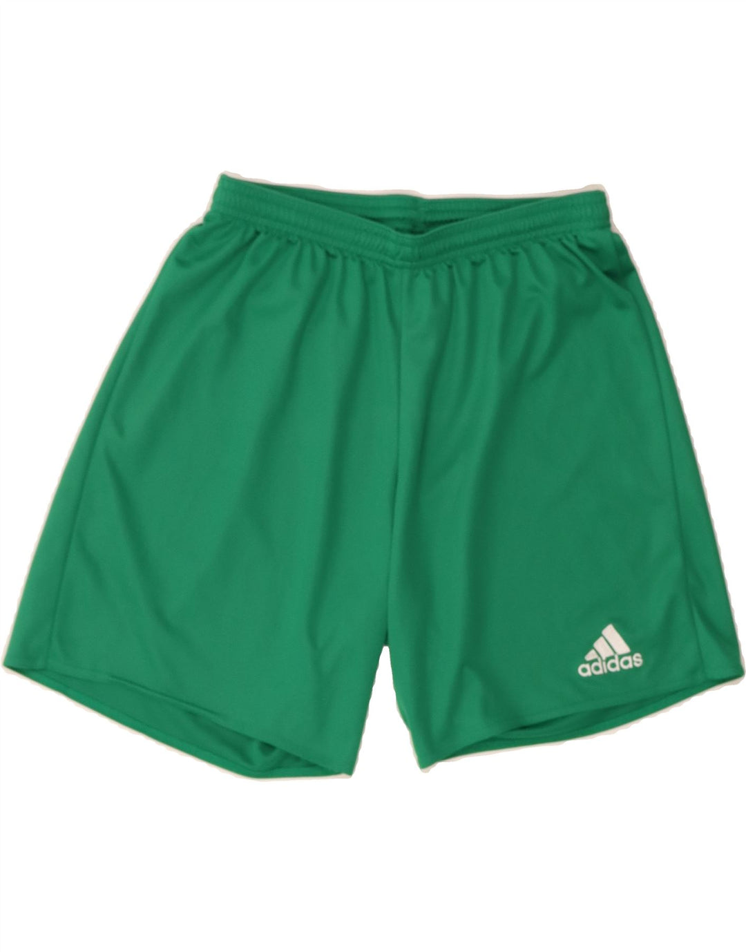 ADIDAS Boys Sport Shorts 9-10 Years Medium  Green Polyester Vintage Adidas and Second-Hand Adidas from Messina Hembry 