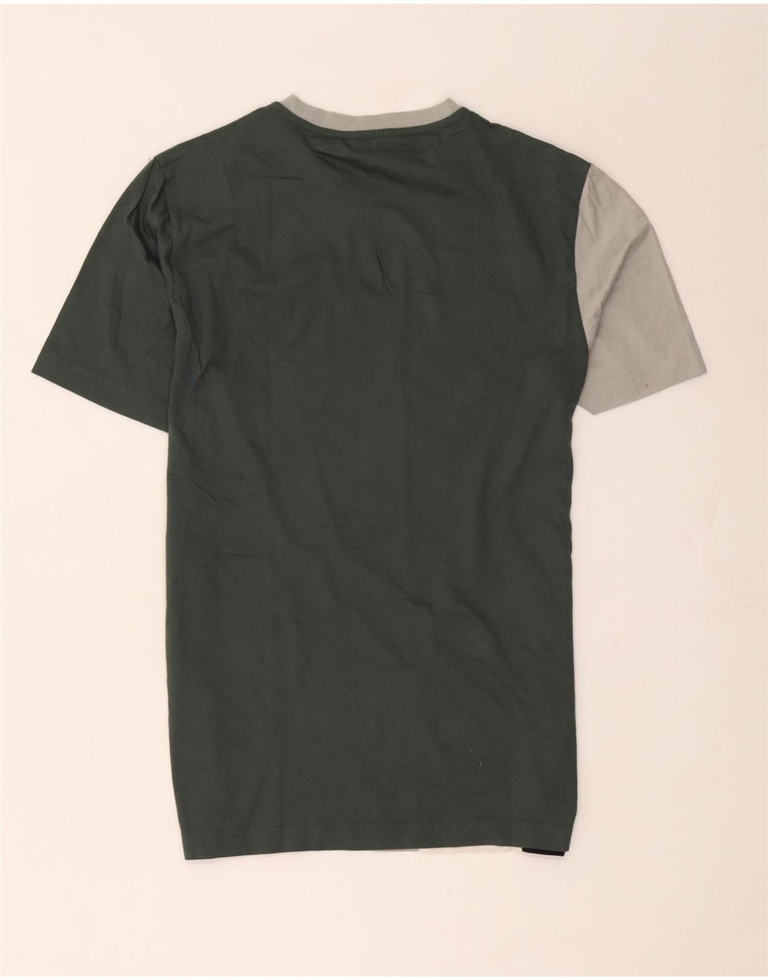 Reiss Mens T-Shirt Top Small Multicoloured Colourblock Cotton