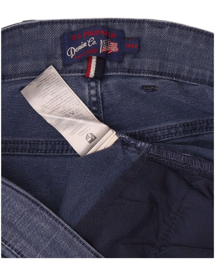 U.S. POLO ASSN. Mens Slim Jeans W34 L31  Navy Blue Cotton