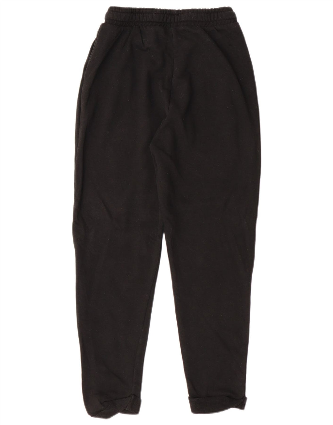Zara Womens Tracksuit Trousers Joggers UK 12 Medium  Black Cotton