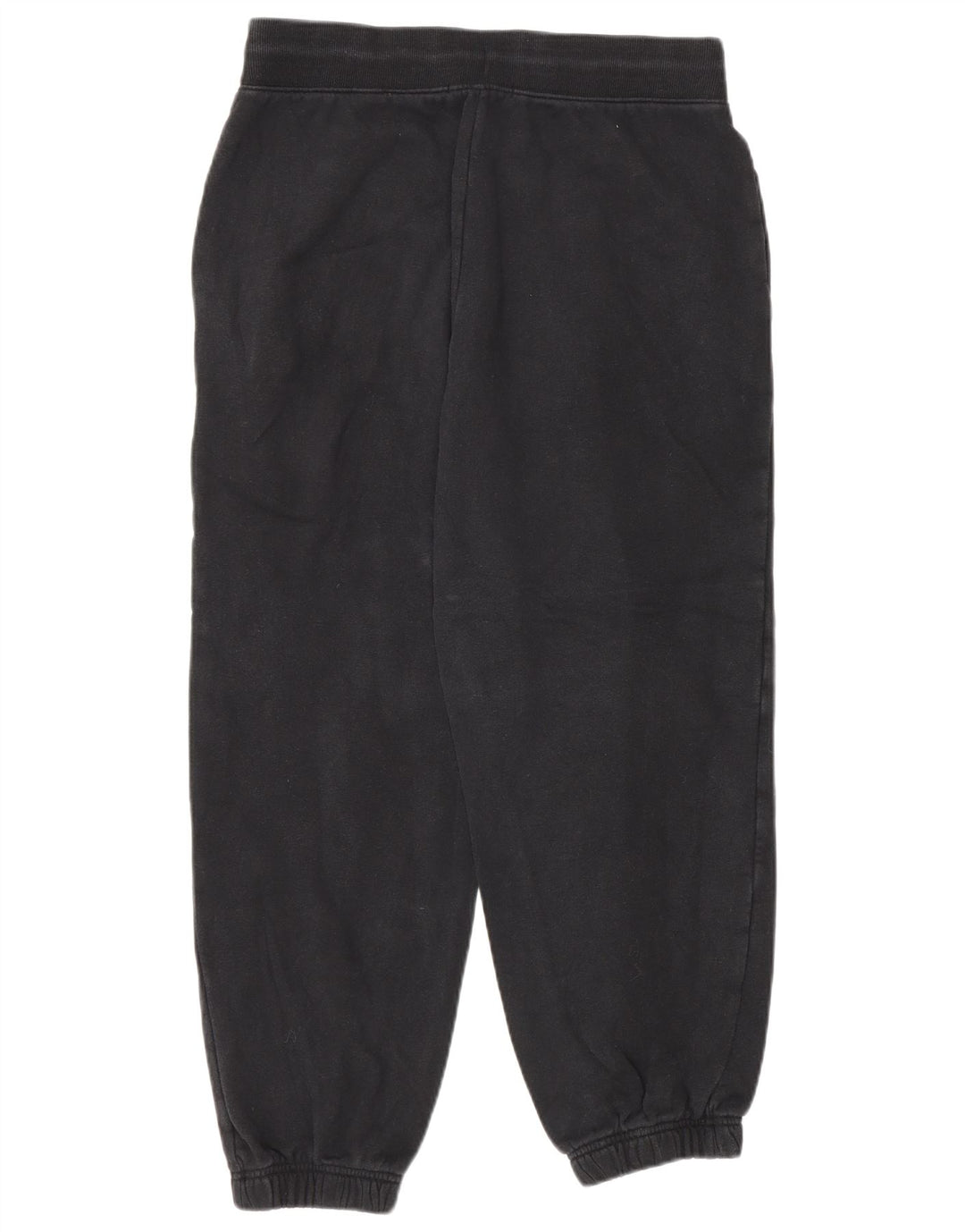 Marks & Spencer Womens Tracksuit Trousers Joggers UK 12 Medium Black Cotton