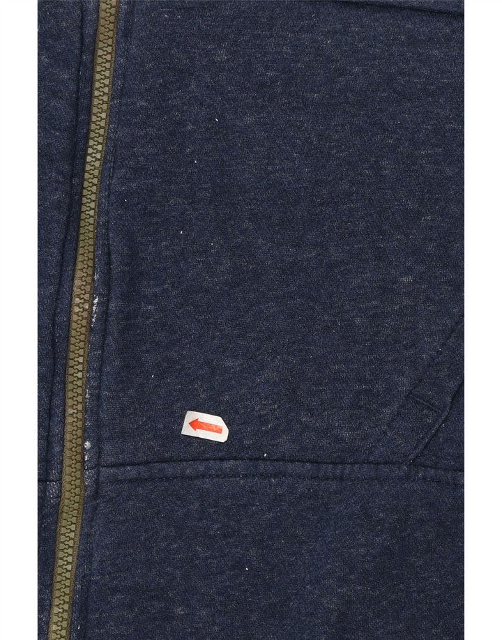 ADIDAS Mens Zip Hoodie Sweater XS Navy Blue Vintage Adidas and Second-Hand Adidas from Messina Hembry 