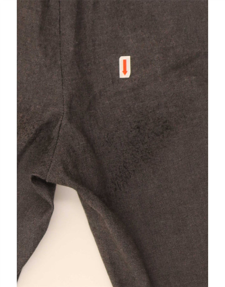 Marks & Spencer Mens Slim Suit Trousers W32 L33 Grey Polyester