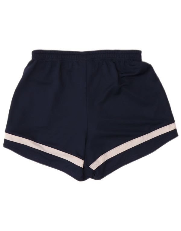 NIKE Womens Dri Fit Sport Shorts UK 4 XS Navy Blue