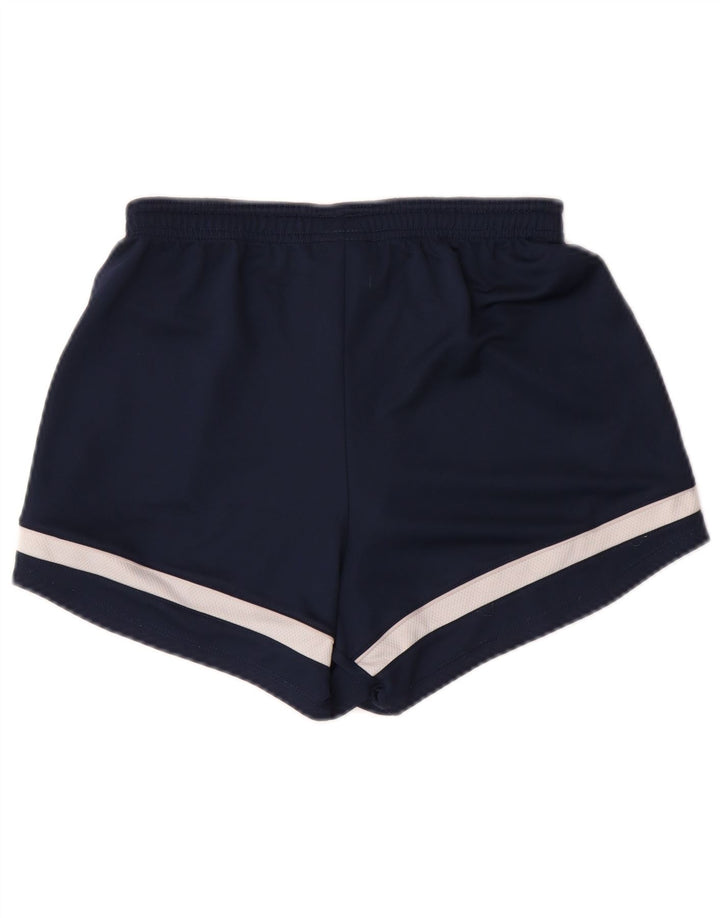 NIKE Womens Dri Fit Sport Shorts UK 4 XS Navy Blue