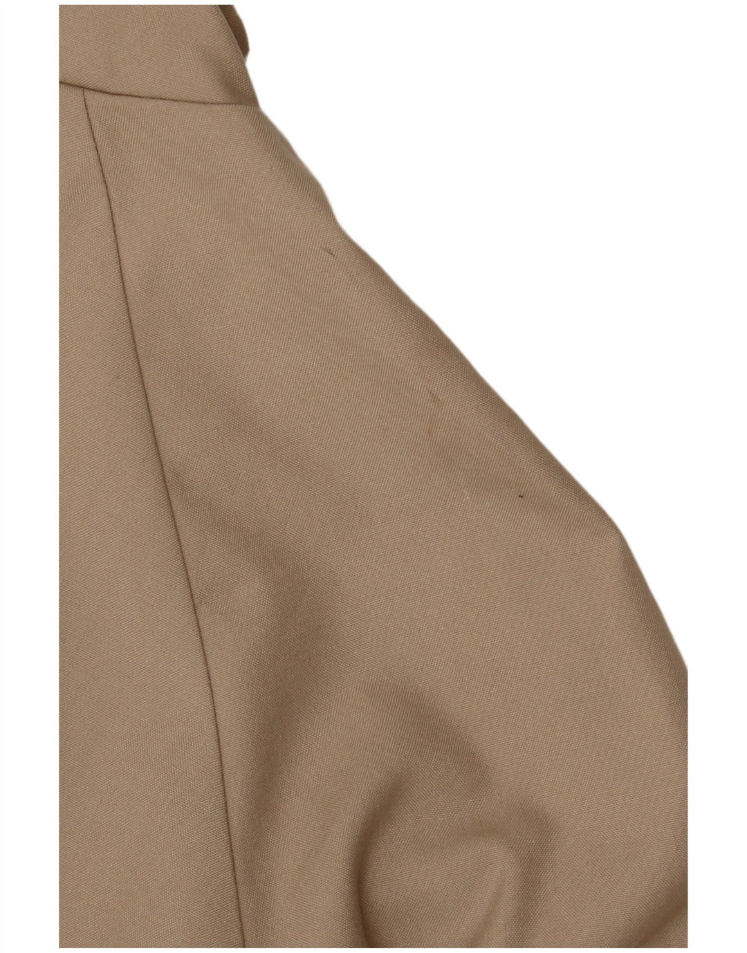 VINTAGE Womens Bomber Jacket UK 14 Large Beige