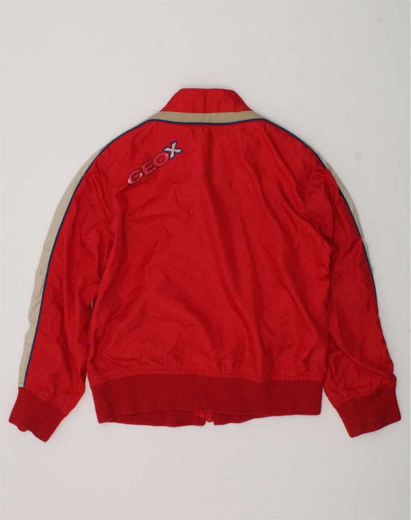 GEOX Boys Bomber Jacket 5-6 Years Red Polyester | Vintage Geox | Thrift | Second-Hand Geox | Used Clothing | Messina Hembry 