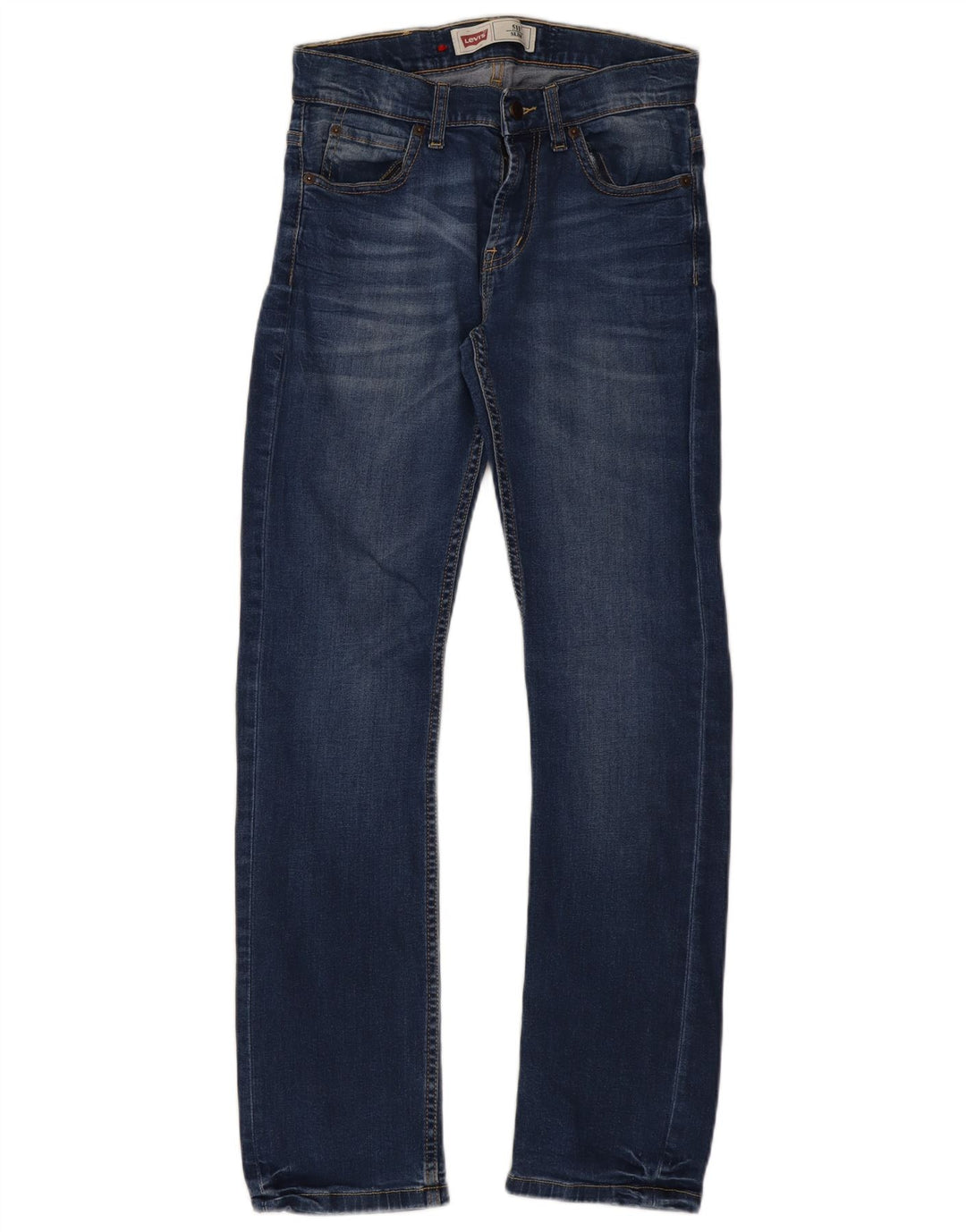 Levi's Boys 511 Slim Jeans 13-14 Years W26 L29 Blue Cotton