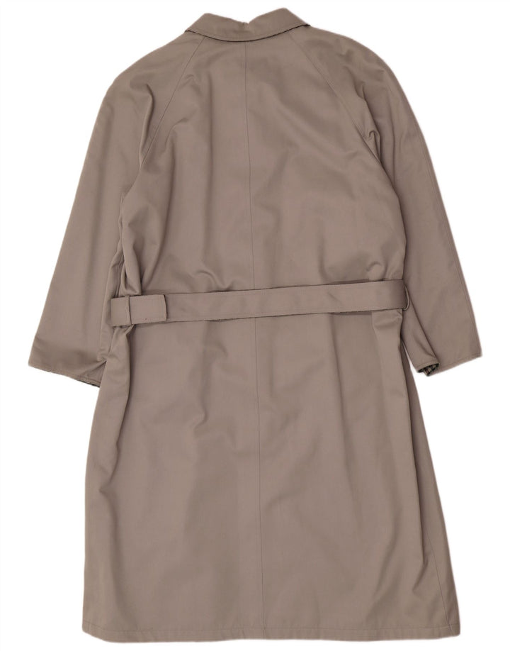Carol Womens Reversible Overcoat IT 48 XL Grey Polyester