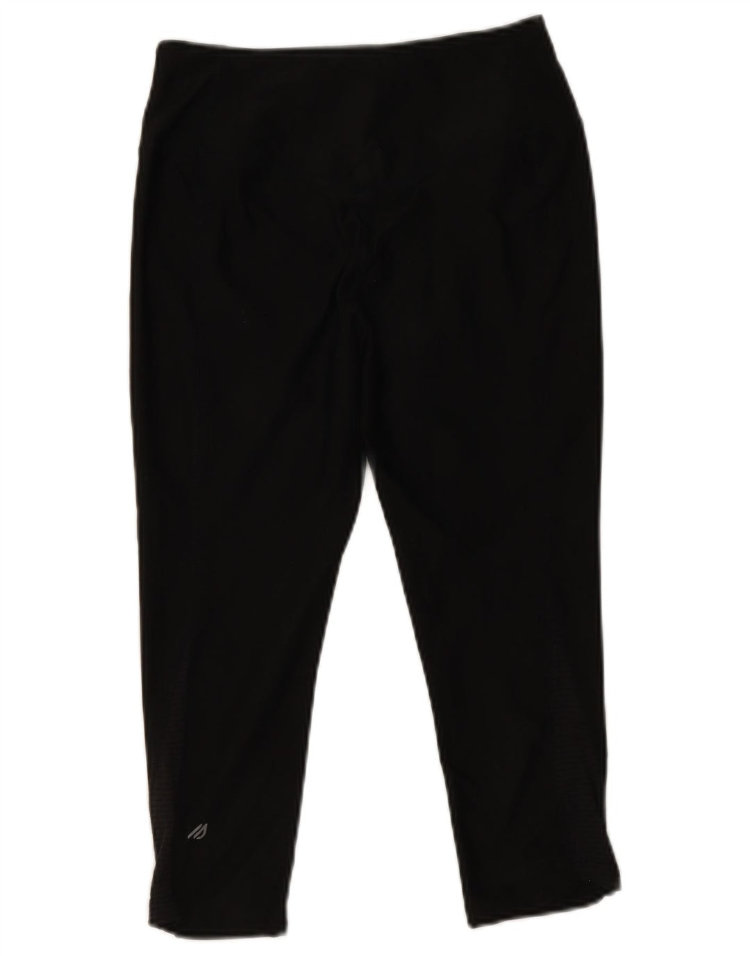 Eddie Bauer Womens Capri Leggings UK 10 Small  Black Polyester
