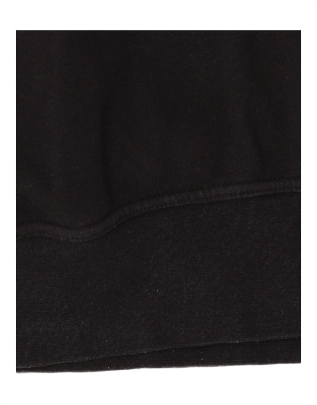 Nike Womens Graphic Crop Sweatshirt Jumper UK 12 Medium Black Cotton