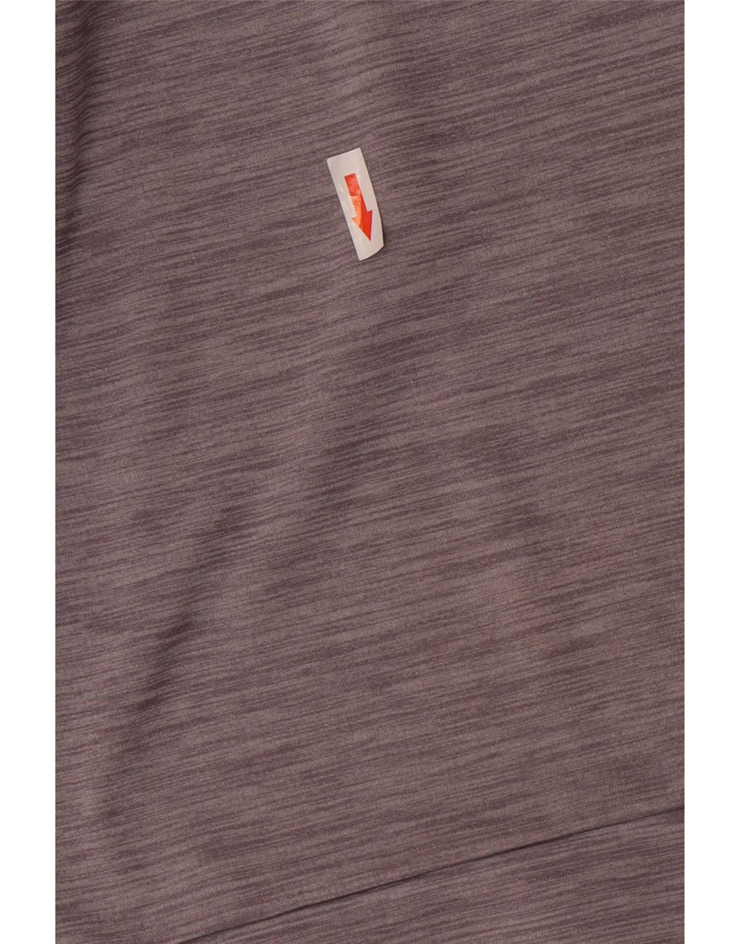 Nike Mens Dri Fit Zip Neck Pullover Tracksuit Top XL Grey Flecked Polyester