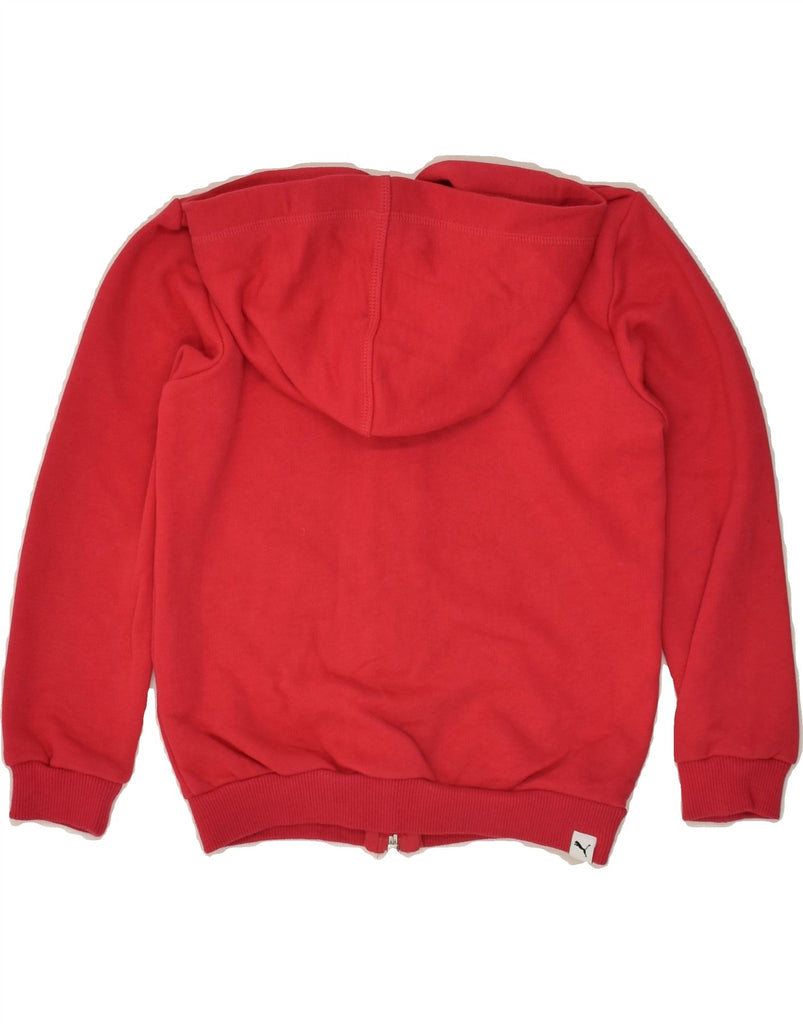 PUMA Boys Zip Hoodie Sweater 5-6 Years Red | Vintage Puma | Thrift | Second-Hand Puma | Used Clothing | Messina Hembry 