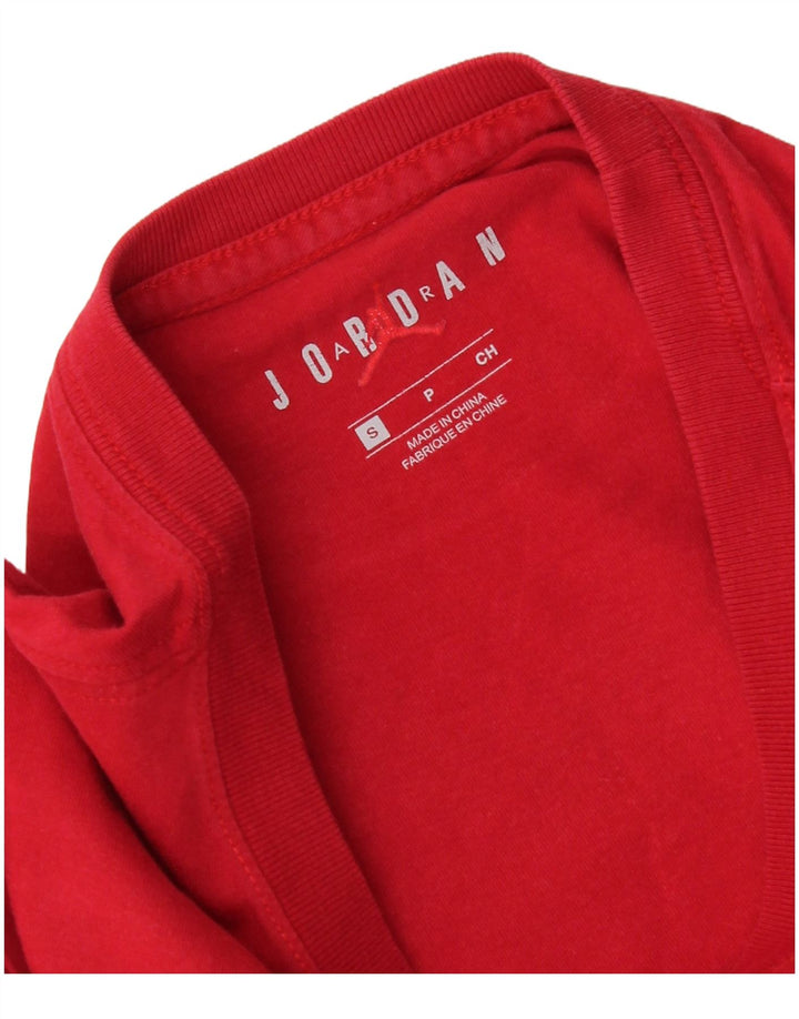 Jordan Mens Graphic T-Shirt Top Small Red