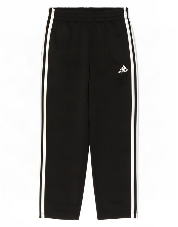 Adidas Boys Tracksuit Trousers 5-6 Years Black