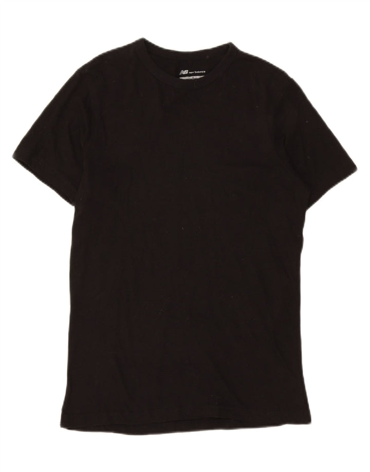 NEW BALANCE Mens T-Shirt Top Small Black Cotton Vintage New Balance and Second-Hand New Balance from Messina Hembry 