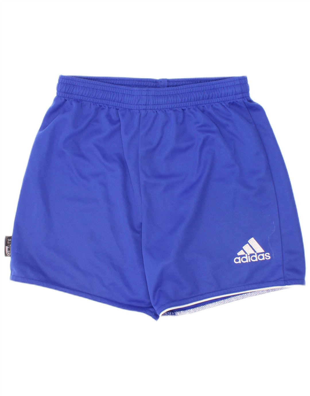 Adidas Boys Climalite Sport Shorts 9-10 Years Blue Polyester